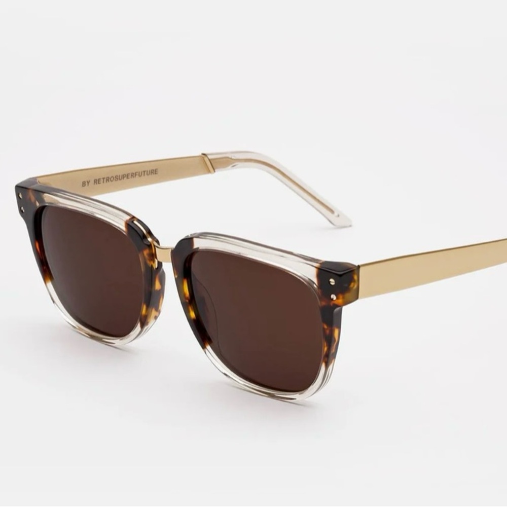 RetroSuperFuture People Francis Bicolor Sunglasses